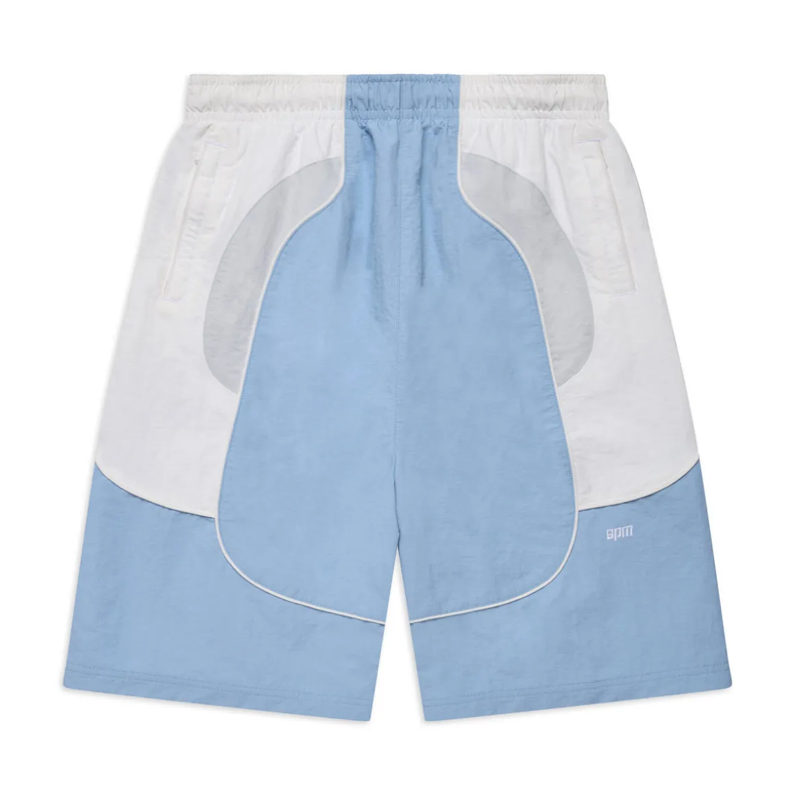 BAGGY WARM UP SHORTS ICE BLUE