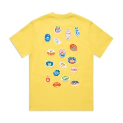 BANANA STICKER TEE YELLOW