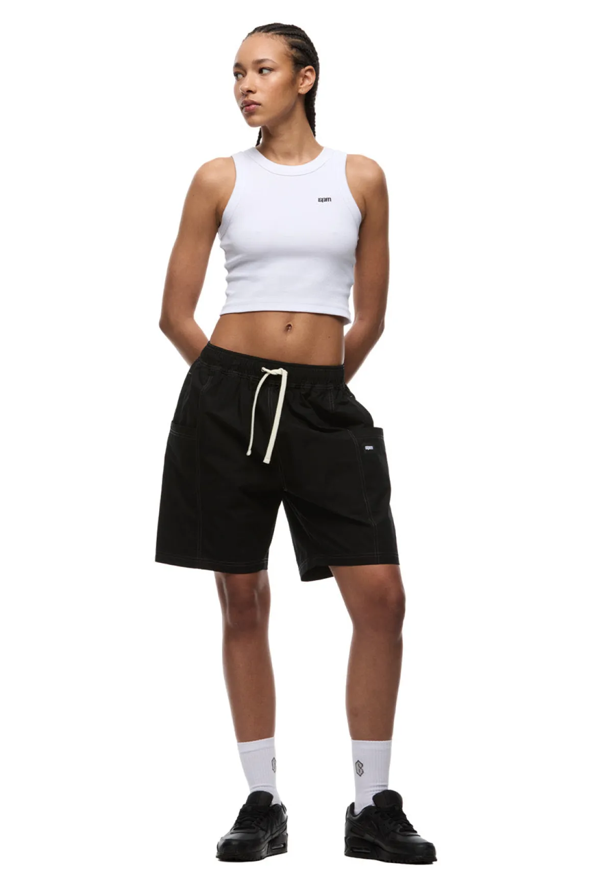 BIG POCKET SHORTS BLACK