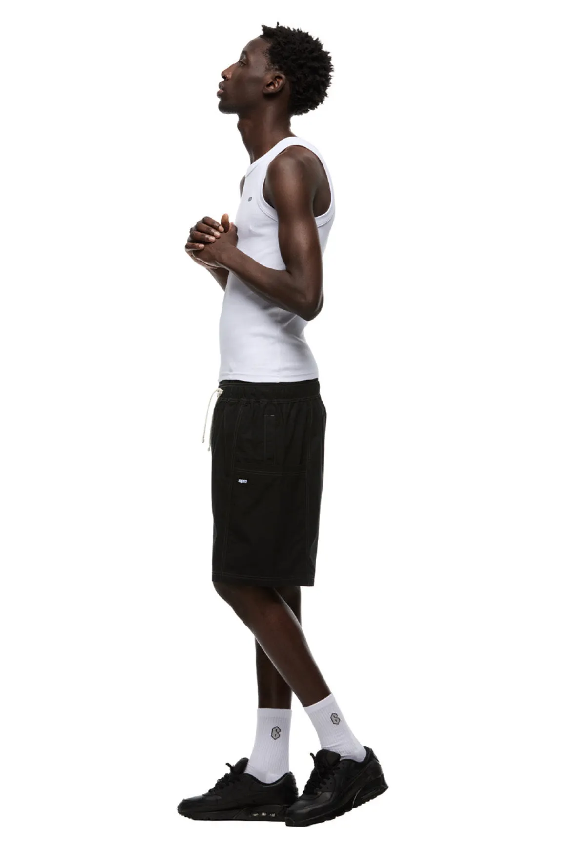 BIG POCKET SHORTS BLACK