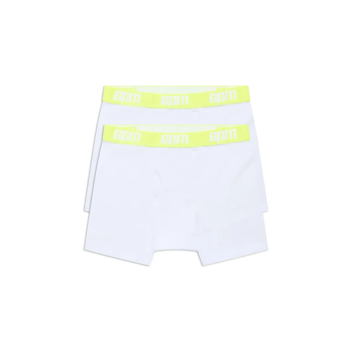 BOXER SHORTS WHITE/LEMON (2-PACK)