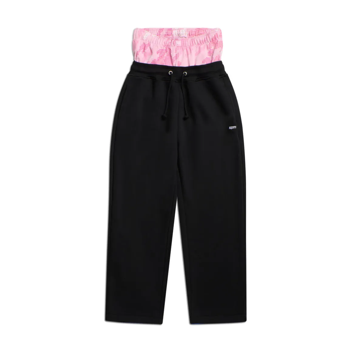 BOXERS OPEN LEG JOGGER BLACK