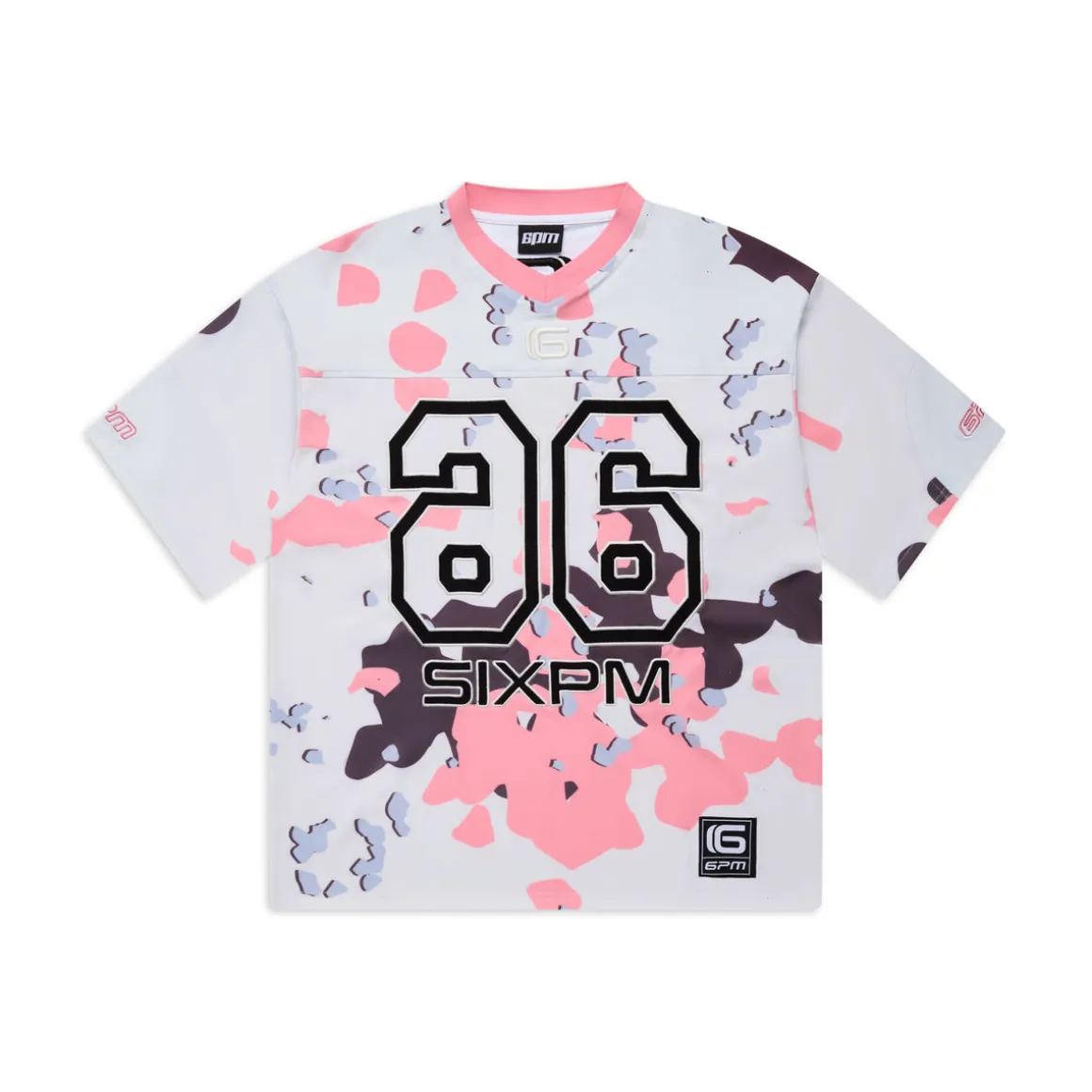 CAMO JERSEY FLAMINGO