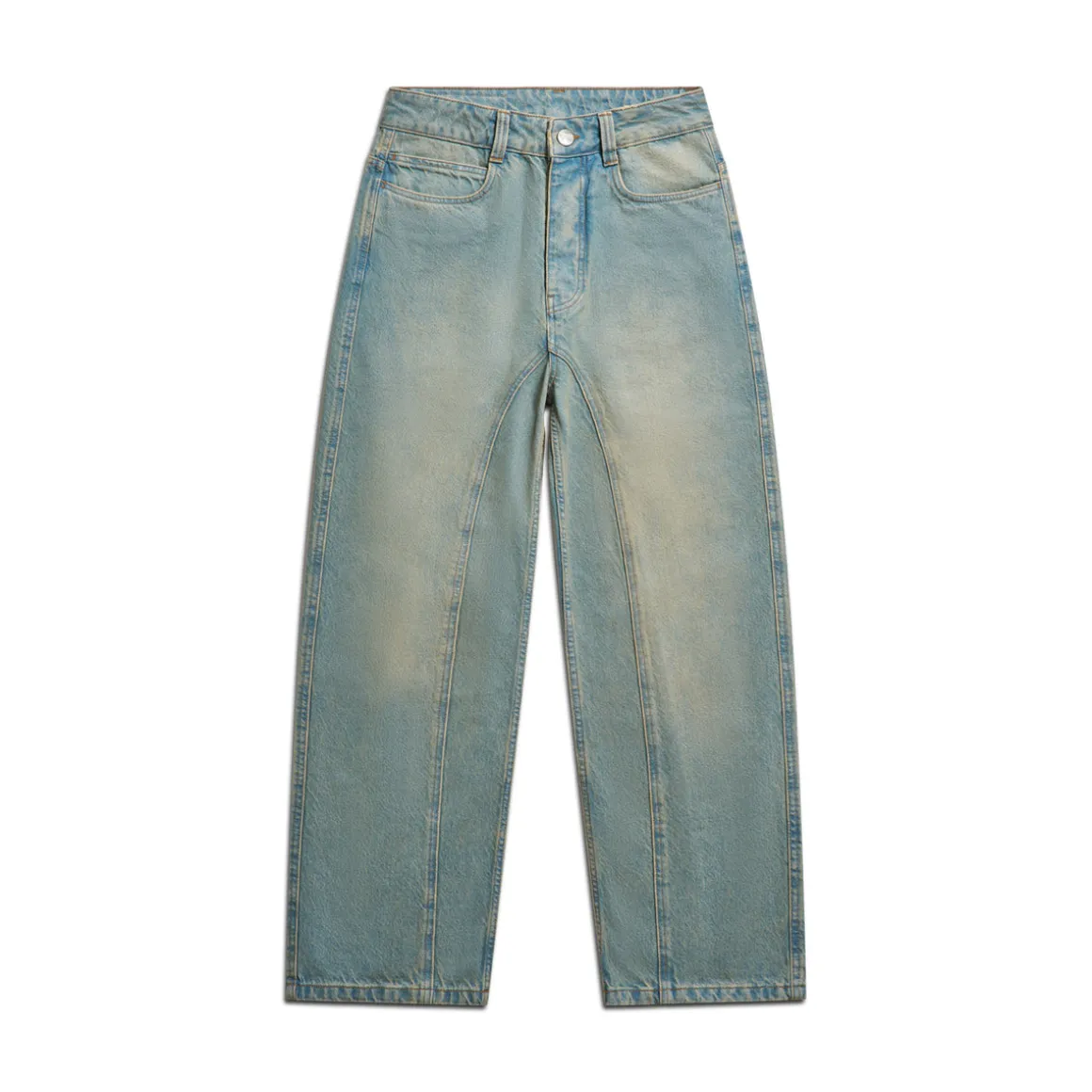 CENTER SEAM DENIM LIGHT WASH