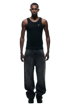 CENTER SEAM DENIM PURPLE OVERDYE