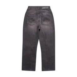 CENTER SEAM DENIM PURPLE OVERDYE