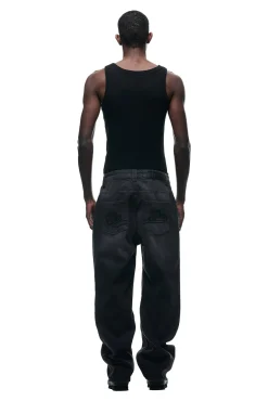 CENTER SEAM DENIM PURPLE OVERDYE