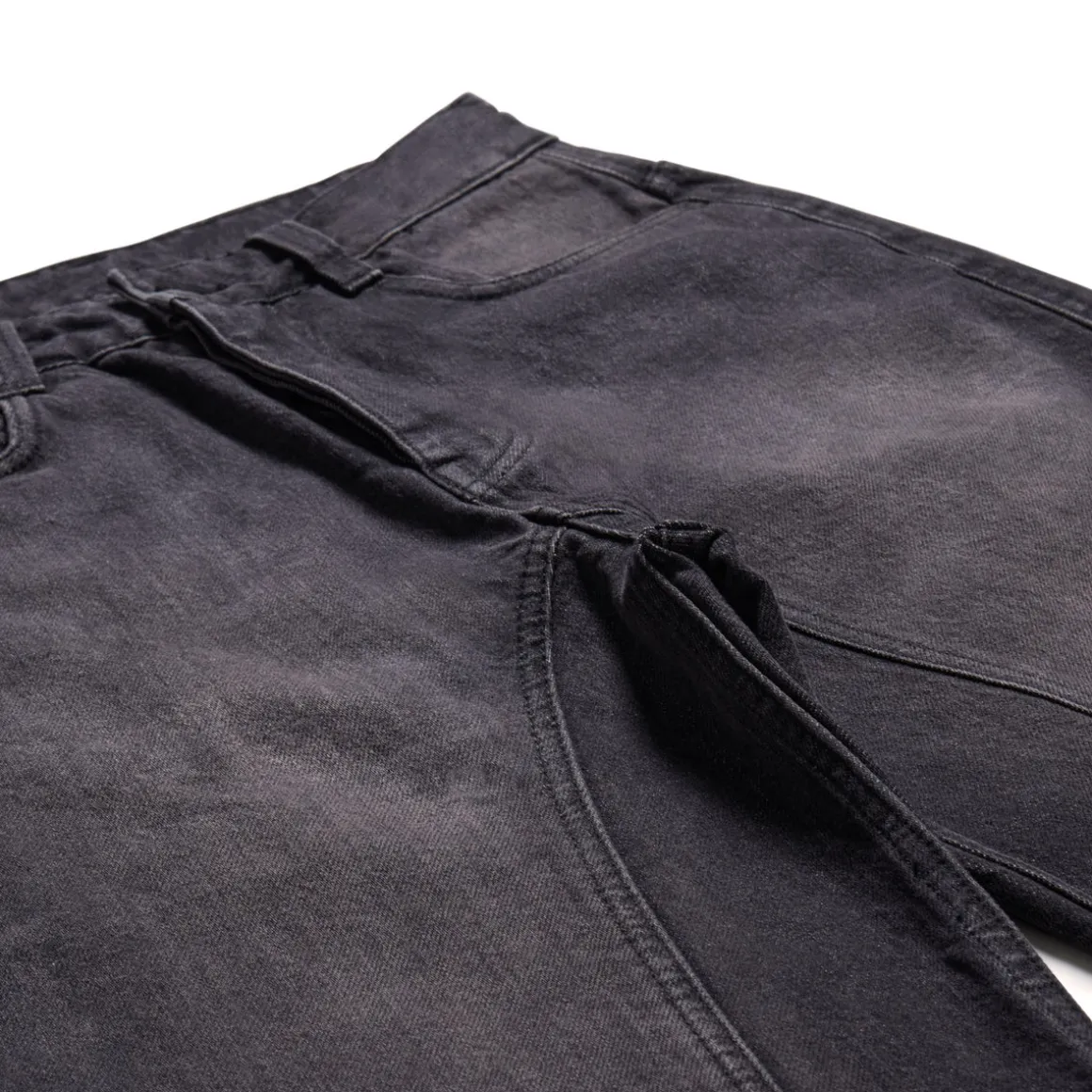 CENTER SEAM DENIM PURPLE OVERDYE