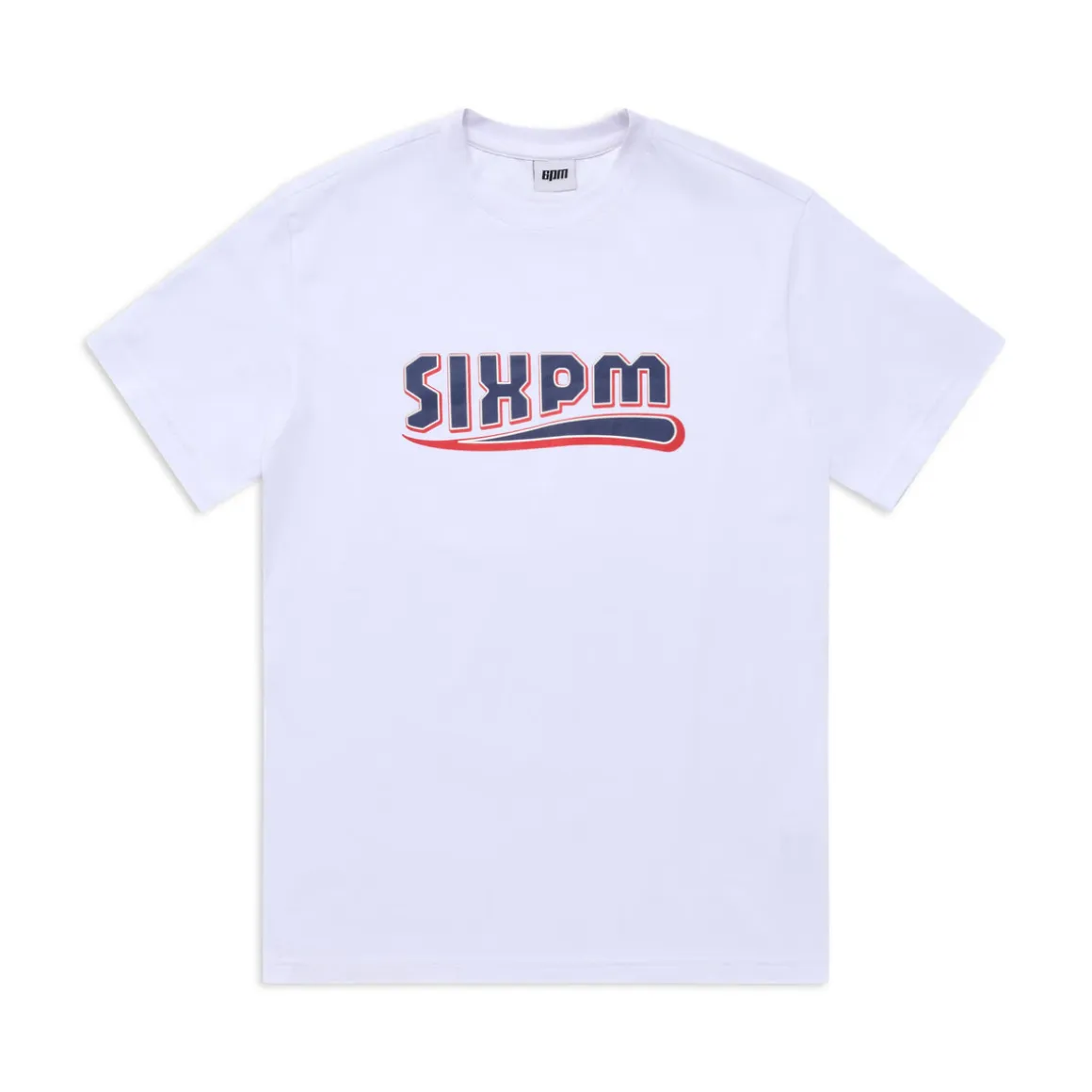 CLEAN EDGE WAVE TEE WHITE