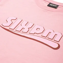 CLEAN EDGE WAVE T-SHIRT PINK