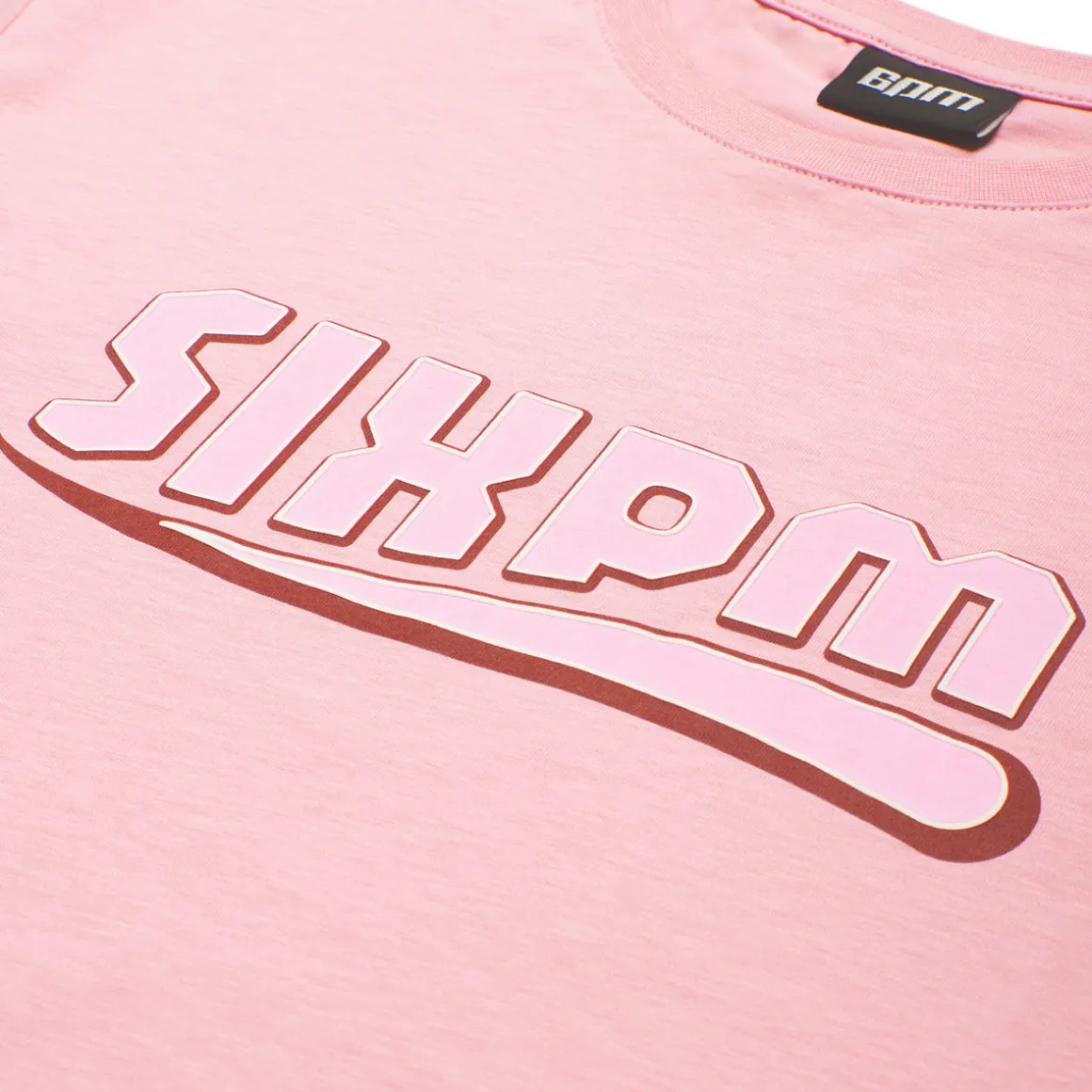 CLEAN EDGE WAVE T-SHIRT PINK