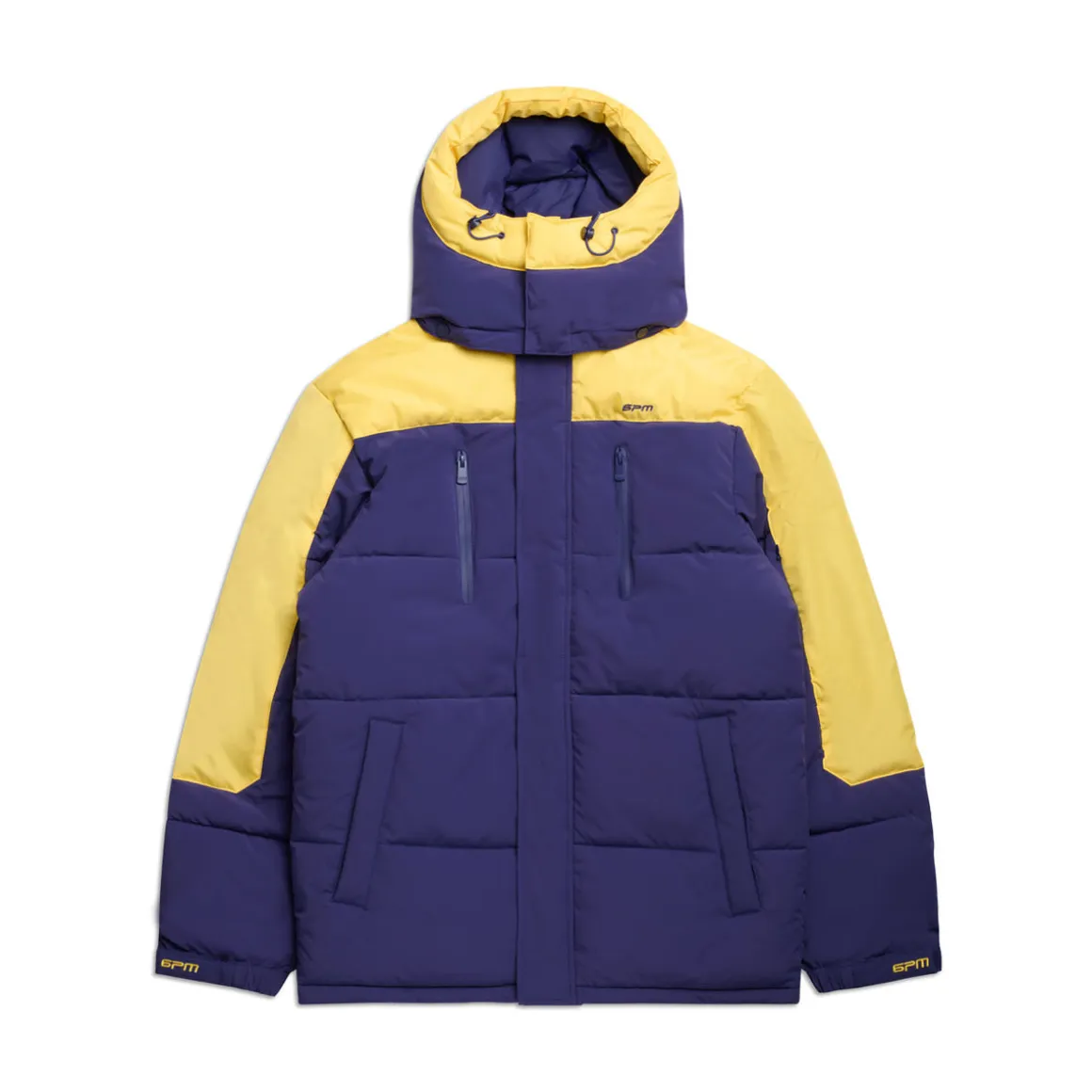 COACH PUFFER COAT BLUE