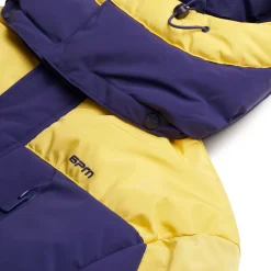 COACH PUFFER COAT BLUE