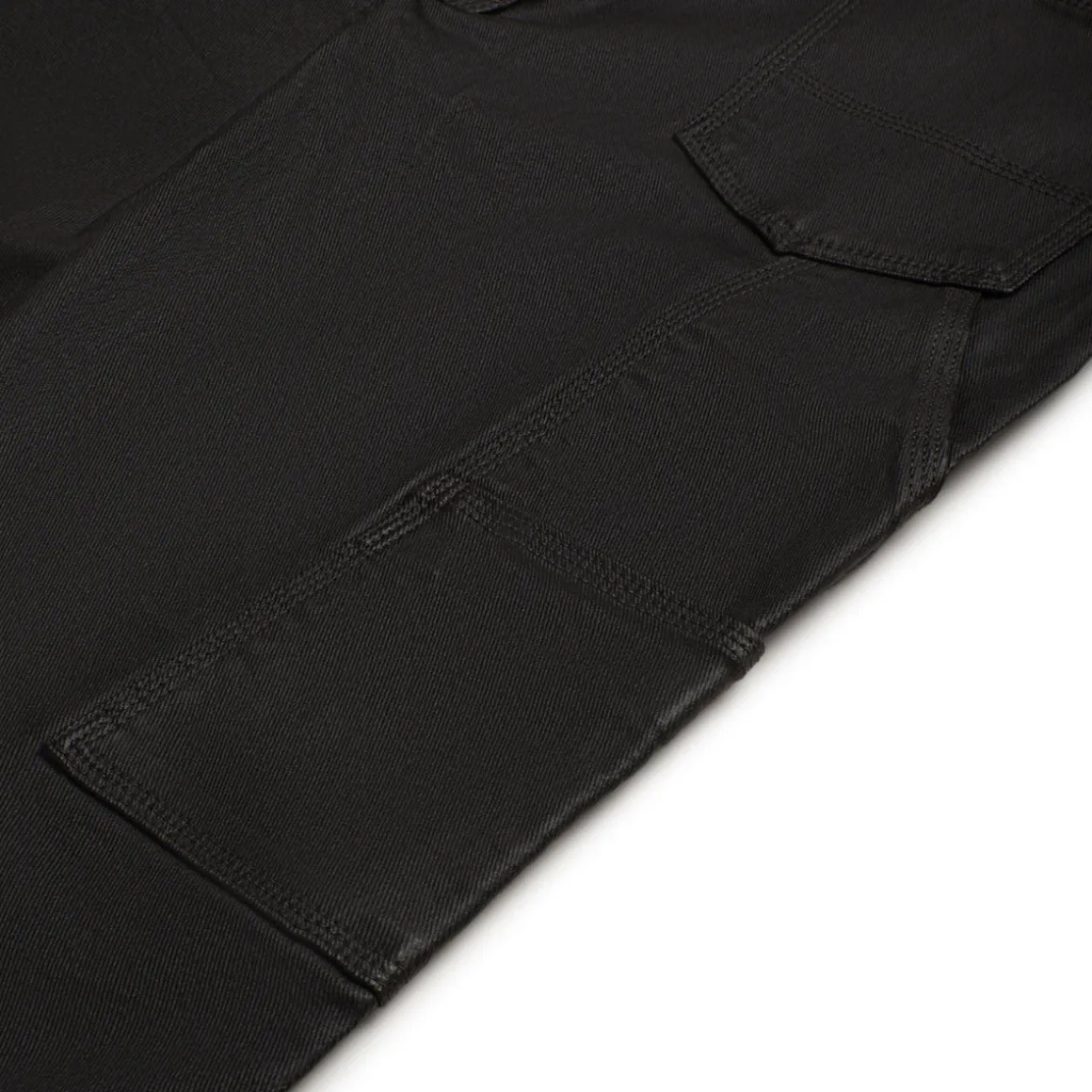 COATED CARPENTER DENIM ROASTED SEAWEED
