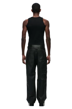COATED CARPENTER DENIM ROASTED SEAWEED