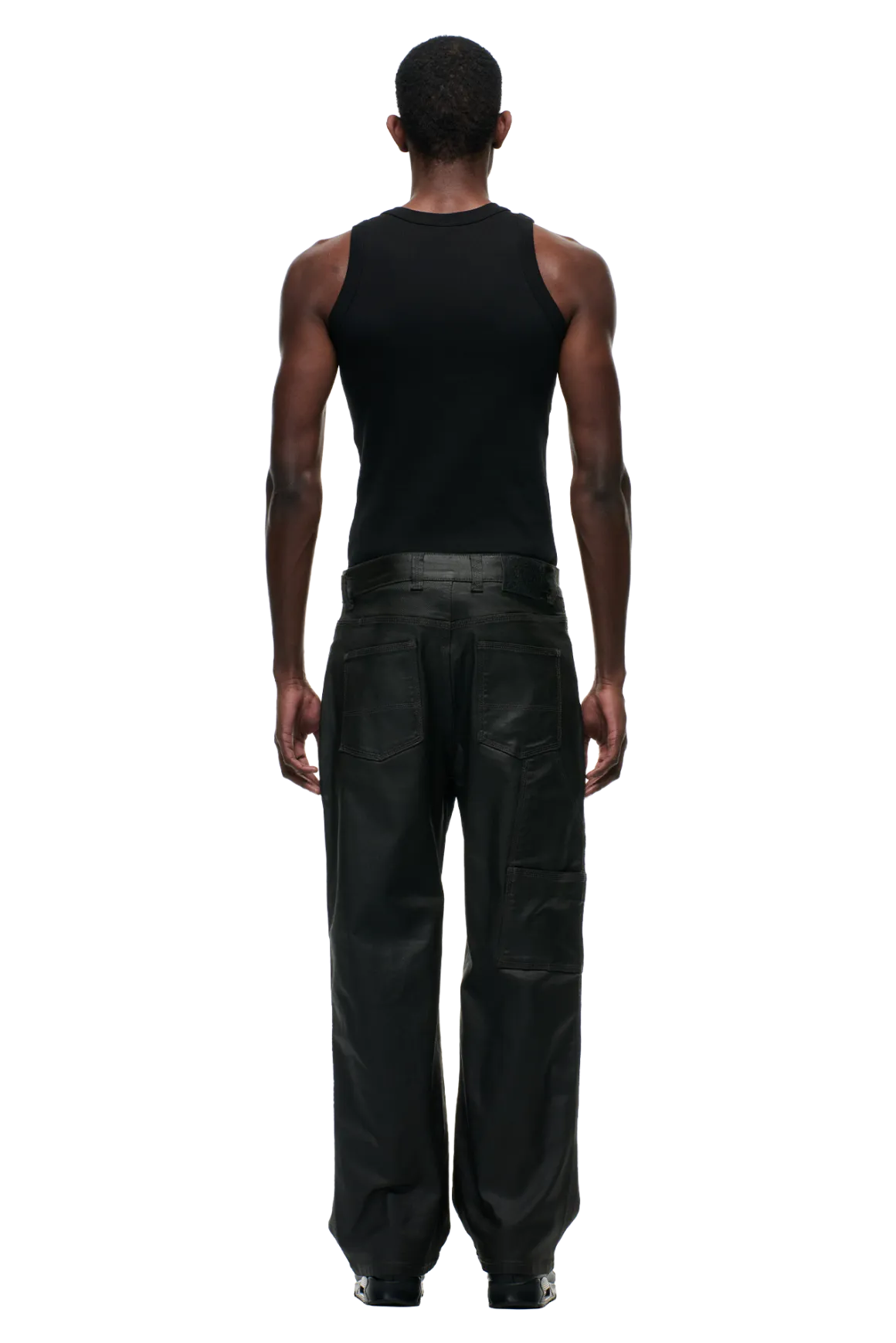 COATED CARPENTER DENIM ROASTED SEAWEED