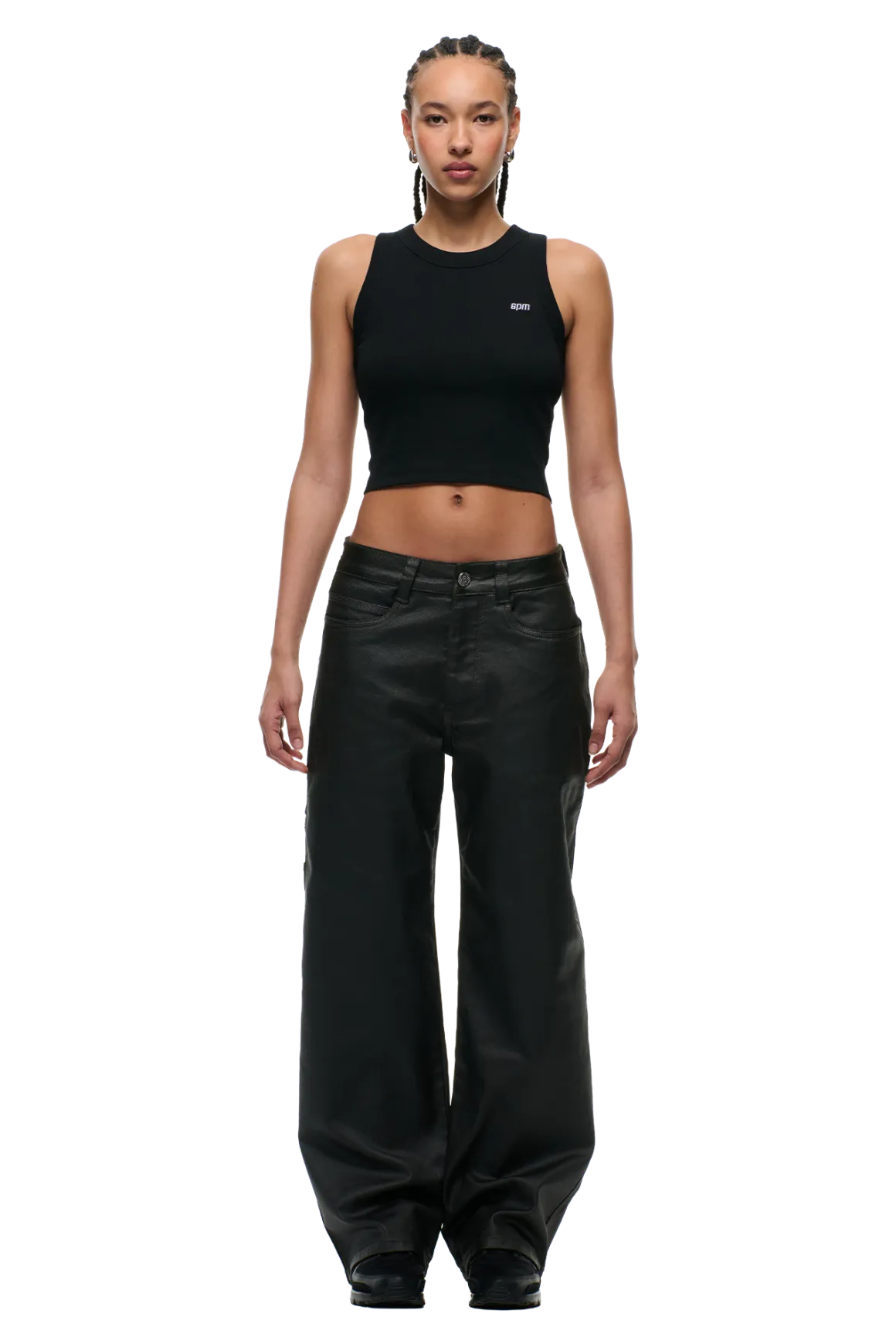 COATED CARPENTER DENIM ROASTED SEAWEED