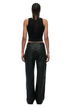 COATED CARPENTER DENIM ROASTED SEAWEED