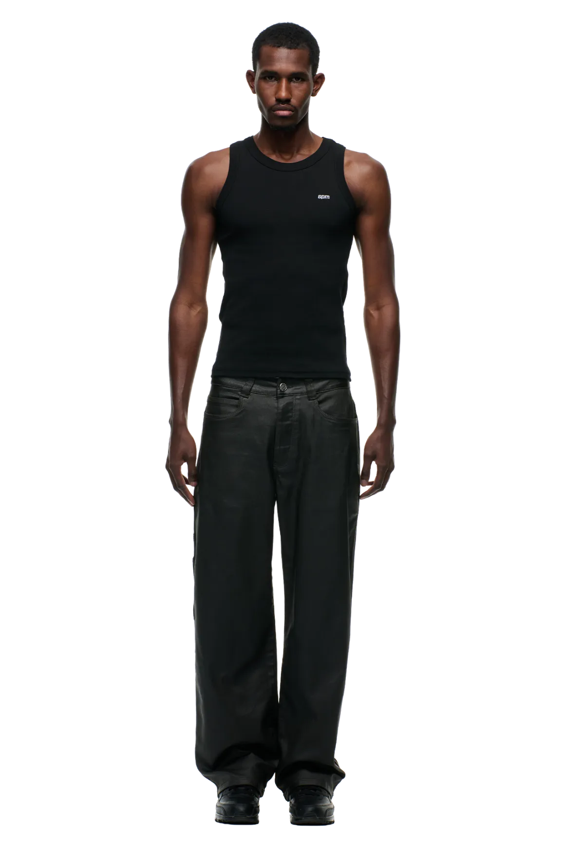 COATED CARPENTER DENIM ROASTED SEAWEED