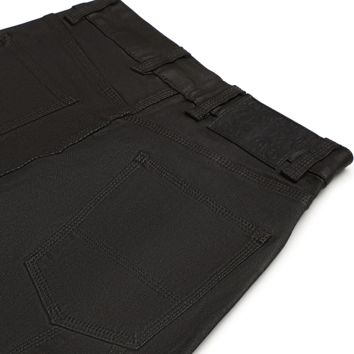COATED CARPENTER DENIM ROASTED SEAWEED