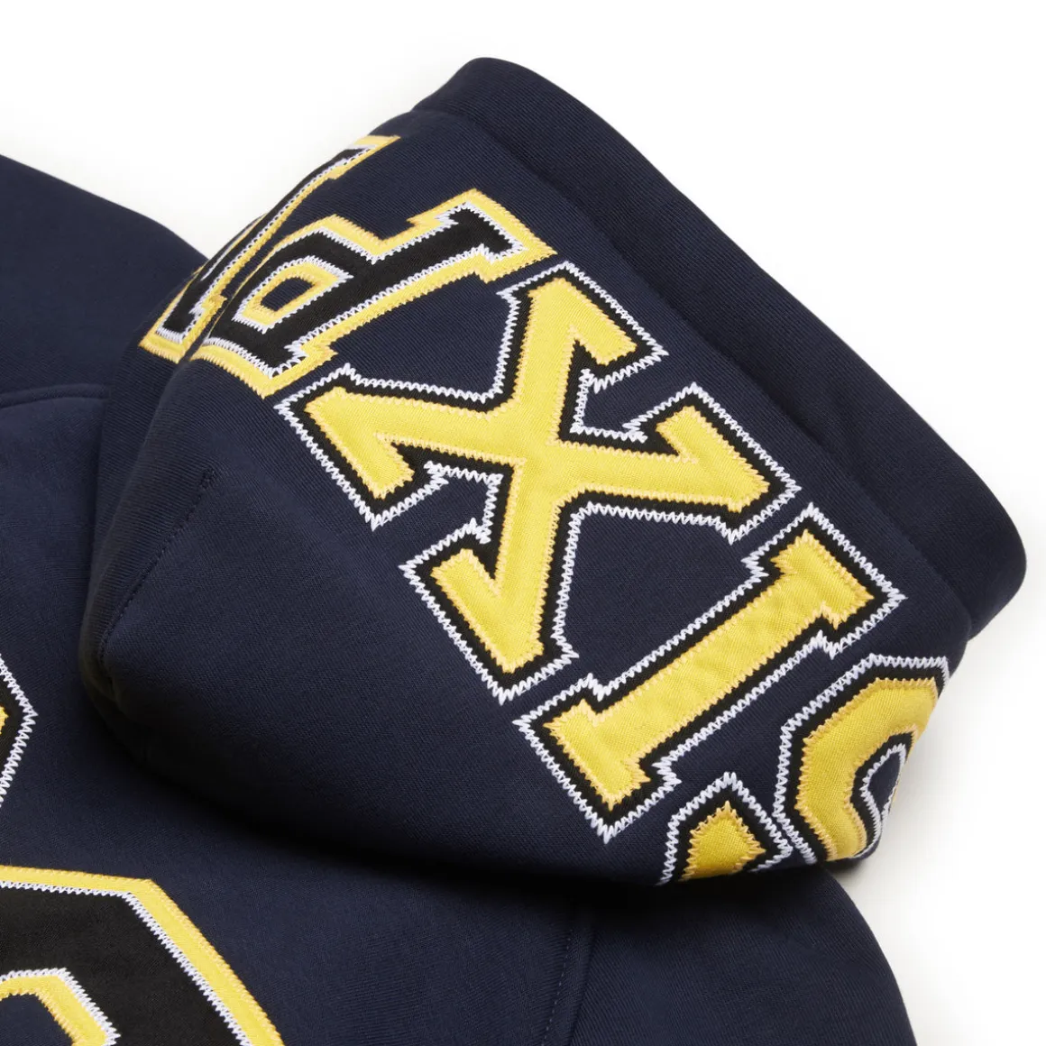 COLLEGE LETTER HOODIE MIDNIGHT BLUE