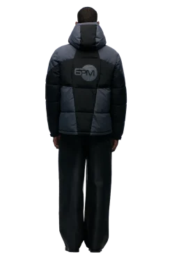 COLOUR BLOCKING PUFFER BLACK/ANTHRACITE