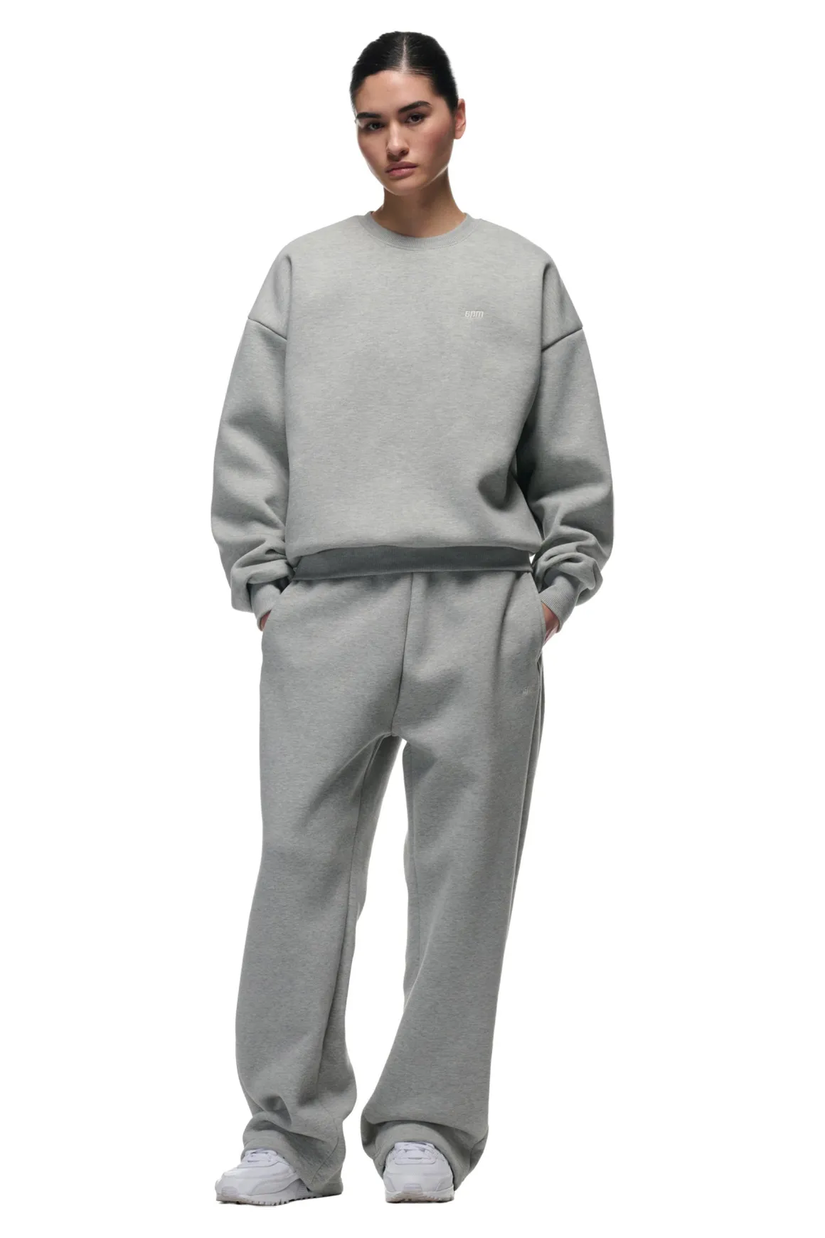 CREWNECK GREY MELANGE