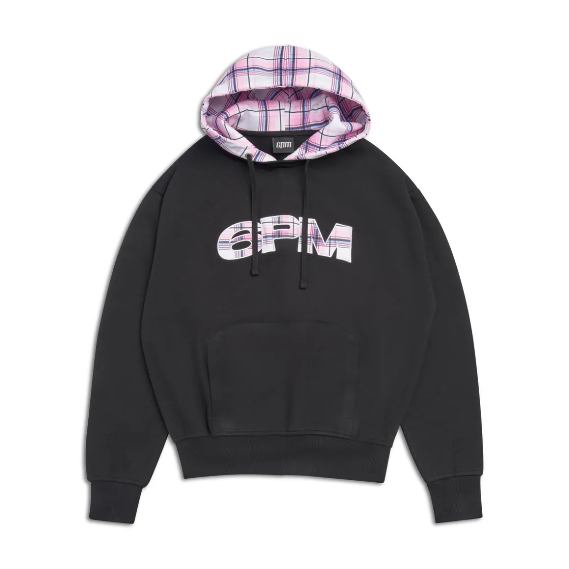 CREWNECK HOODIE BLACK