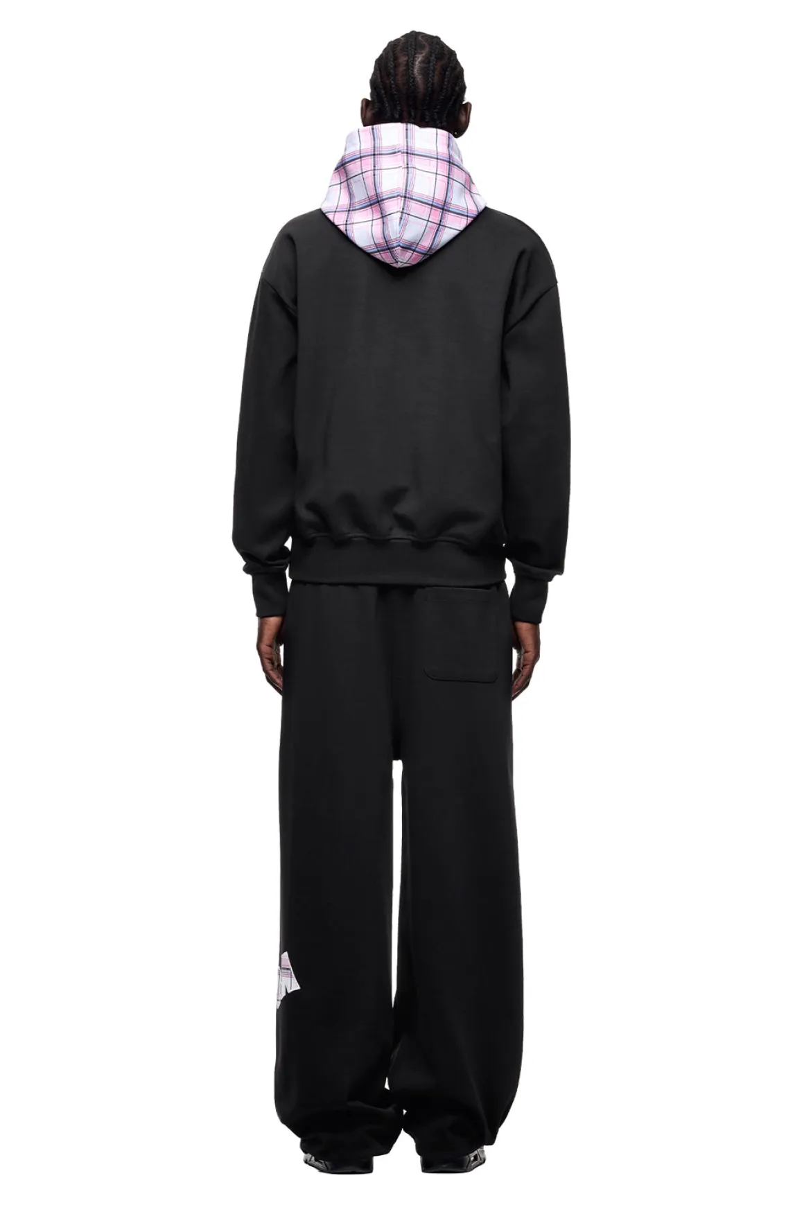 CREWNECK HOODIE BLACK