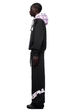 CREWNECK HOODIE BLACK