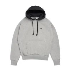CREWNECK HOODIE GREY/BLACK