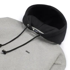 CREWNECK HOODIE GREY/BLACK