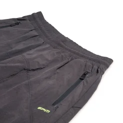 CRINKLE TRACK PANTS IRON GREY