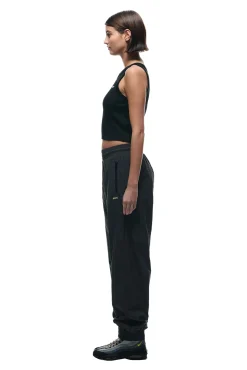 CRINKLE TRACK PANTS IRON GREY