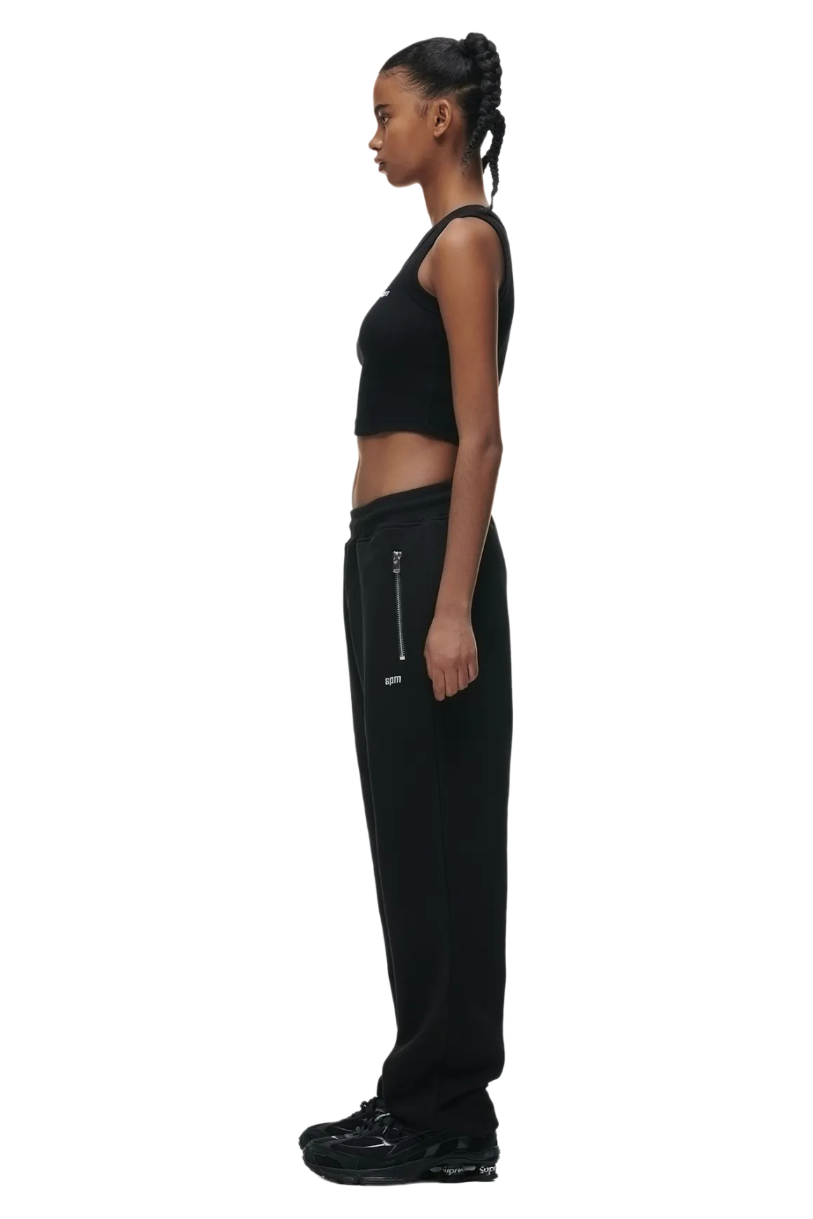 CROP TOP BLACK (SINGLE)