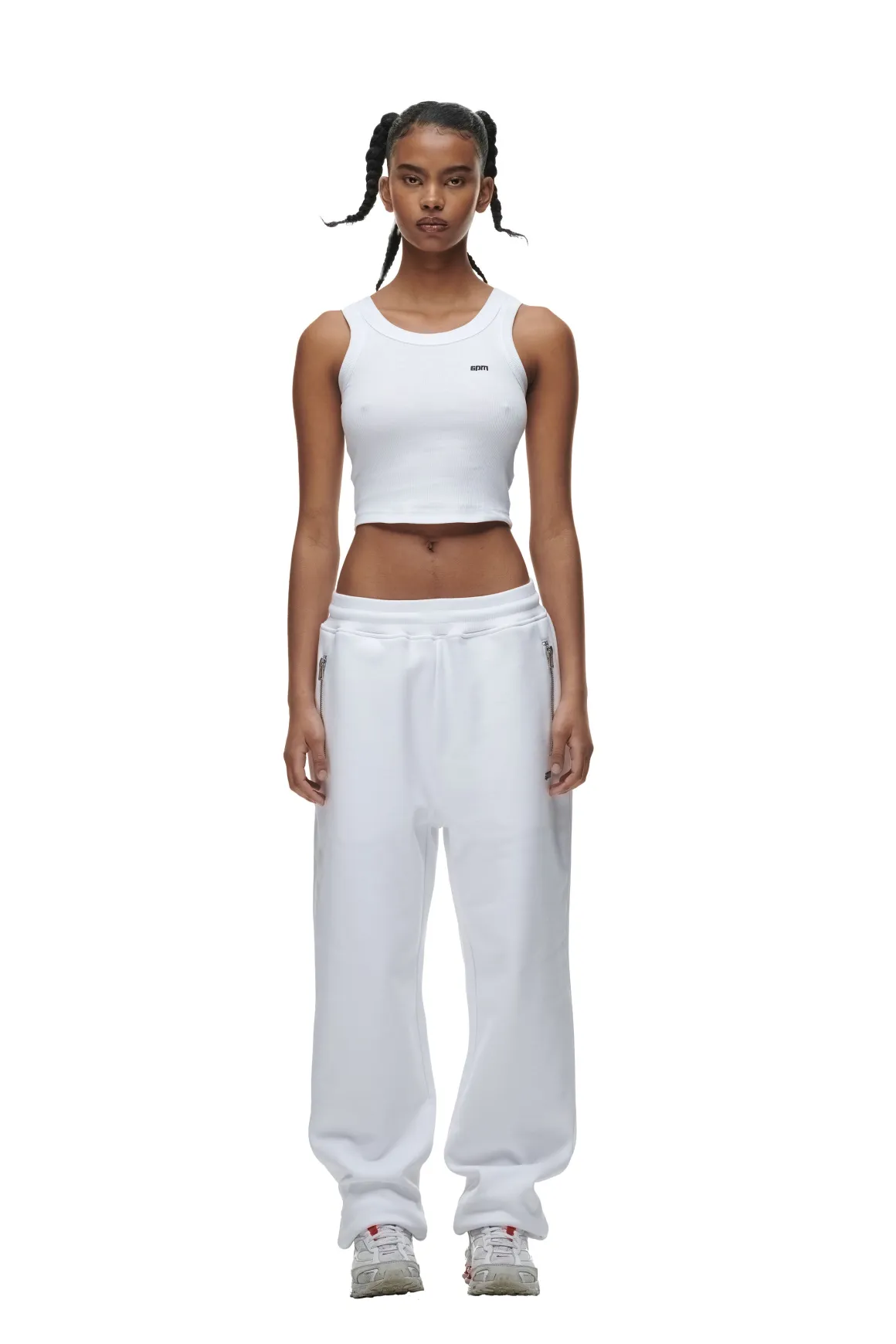 CROP TOP WHITE (SINGLE)