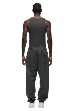 CUFF JOGGER DARK GREY MELANGE