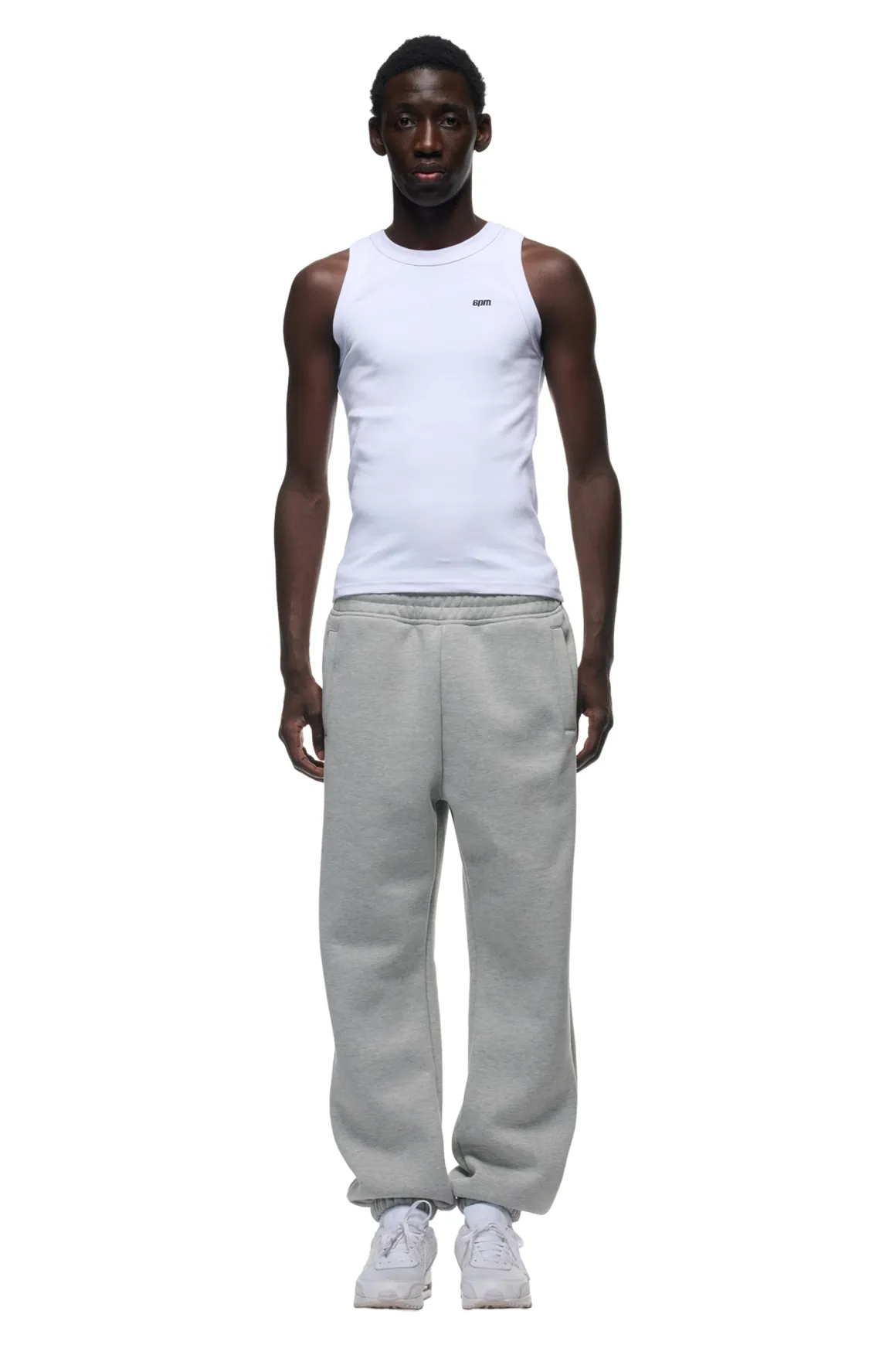 CUFF JOGGER GREY MELANGE