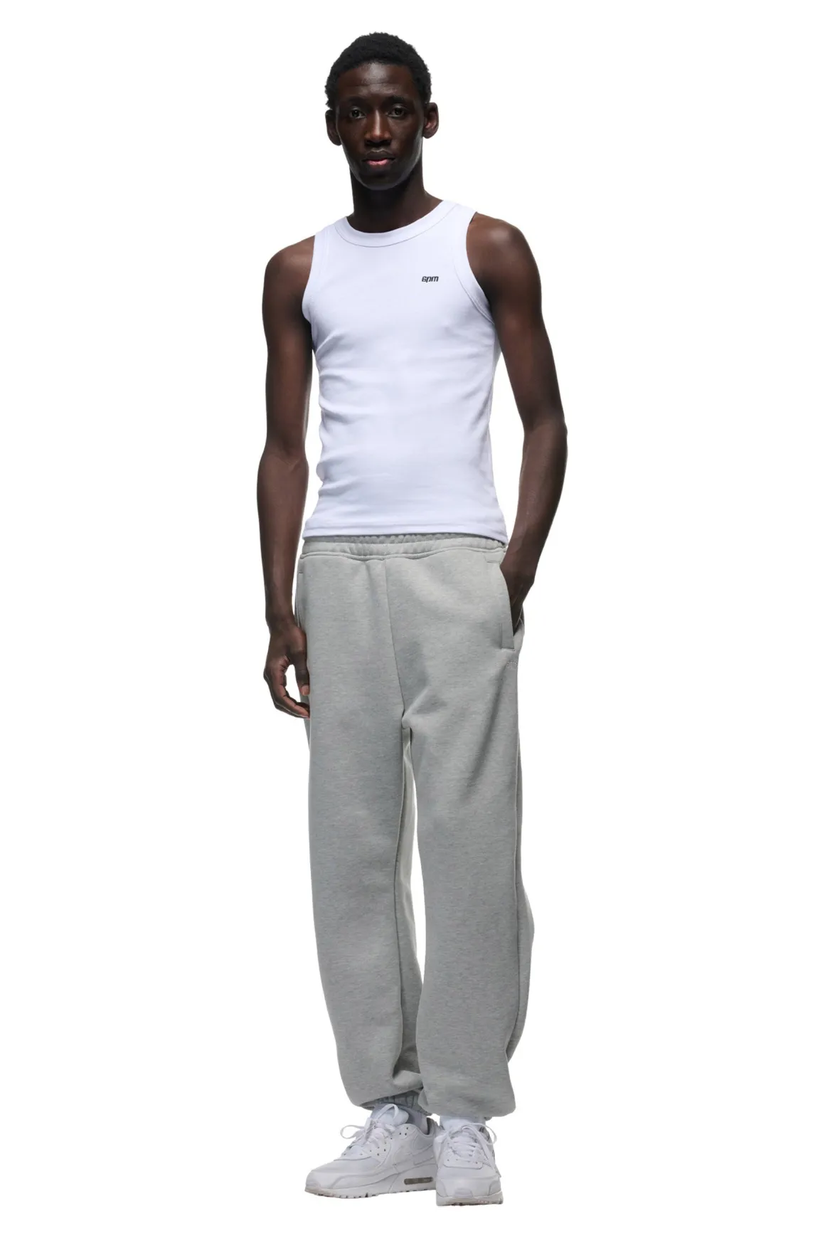 CUFF JOGGER GREY MELANGE