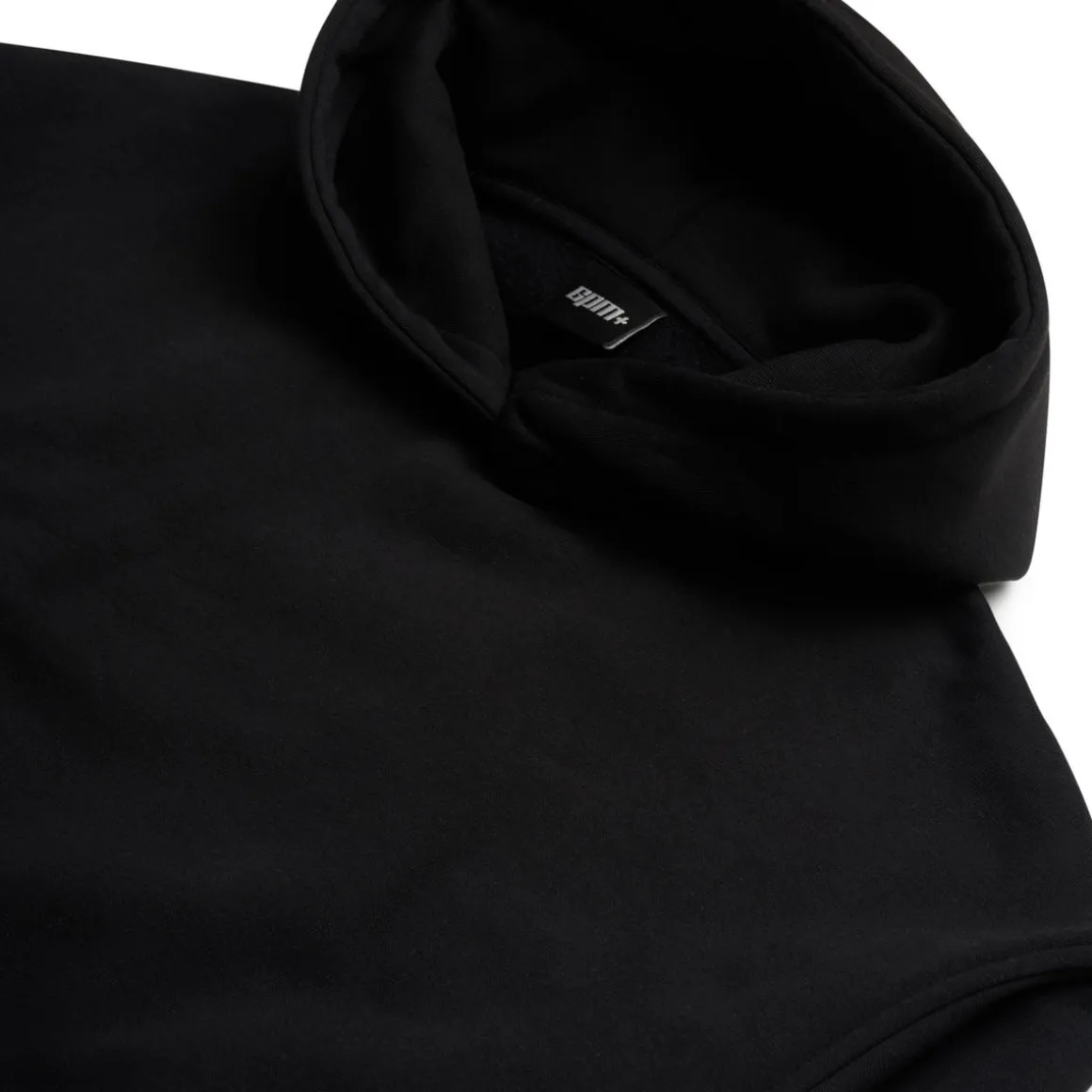 DOT CAMO LETTER HOODIE BLACK