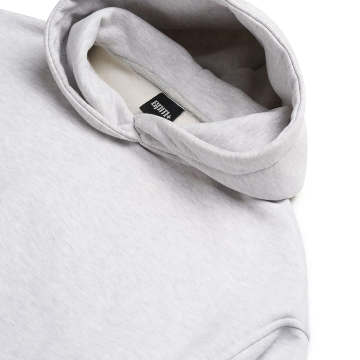 DOT CAMO LETTER HOODIE GREY