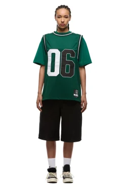 DOUBLE LAYER BBALL JERSEY DARK GREEN