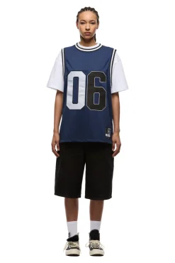 DOUBLE LAYER BBALL JERSEY INK NAVY