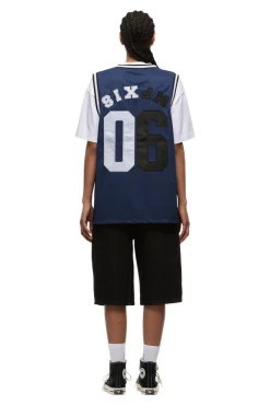 DOUBLE LAYER BBALL JERSEY INK NAVY