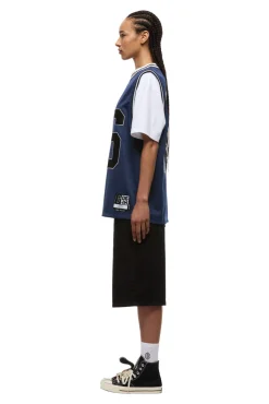 DOUBLE LAYER BBALL JERSEY INK NAVY