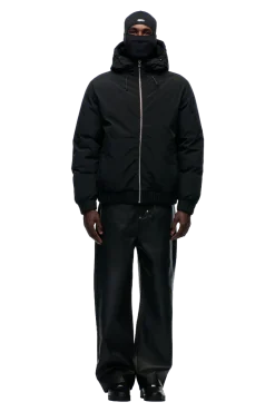 EMBOSSED JACKET BLACK