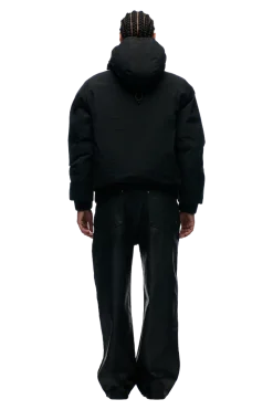 EMBOSSED JACKET BLACK
