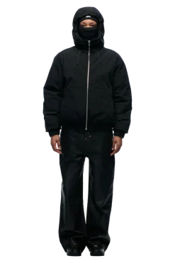 EMBOSSED JACKET BLACK