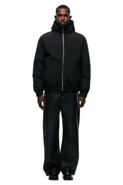 EMBOSSED JACKET BLACK