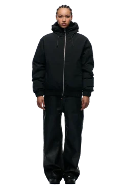 EMBOSSED JACKET BLACK